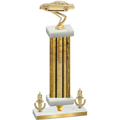 Premium Single Gold Glacier Victory Cars Trophy