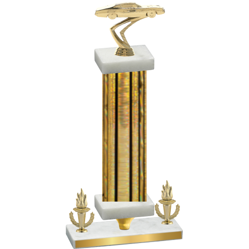 Premium Single Gold Glacier Victory Cars Trophy