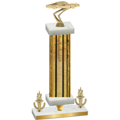 Premium Single Gold Glacier Victory Cars Trophy