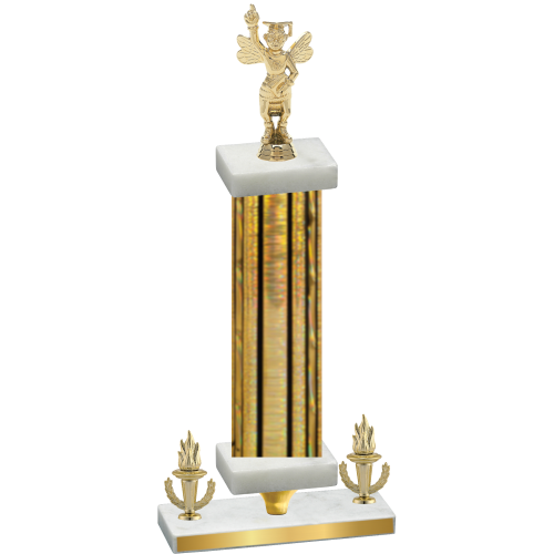 Premium Single Gold Glacier Victory Academics Trophy