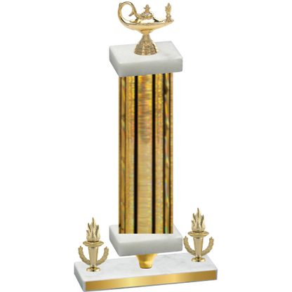 Premium Single Gold Glacier Victory Academics Trophy
