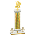 Premium Single Gold Carbon Fiber Victory Pickleball Trophy