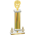 Premium Single Gold Carbon Fiber Victory Pickleball Trophy