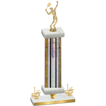 Premium Single Silver Glacier First Place Tennis Trophy