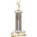 Premium Single Silver Glacier First Place Tennis Trophy