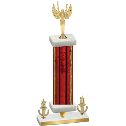 Premium Single Red Glacier Victory Victory Trophy