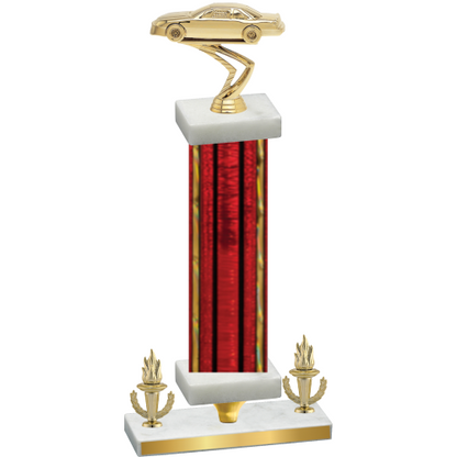 Premium Single Red Glacier Victory Cars Trophy