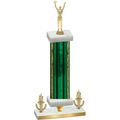 Premium Single Green Glacier Victory Victory Trophy