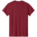 Cardinal Red back - Gildan Heavy Cotton 100% Cotton T-Shirt