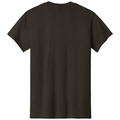 Dark Chocolate back - Gildan Heavy Cotton 100% Cotton T-Shirt