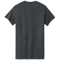 Dark Heather back - Gildan Heavy Cotton 100% Cotton T-Shirt
