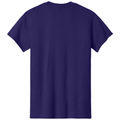 Fan Dark Purple back - Gildan Heavy Cotton 100% Cotton T-Shirt
