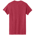 Heather Red back - Gildan Heavy Cotton 100% Cotton T-Shirt