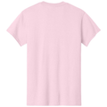 Light Pink back - Gildan Heavy Cotton 100% Cotton T-Shirt