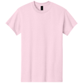 Light Pink front - Gildan Heavy Cotton 100% Cotton T-Shirt
