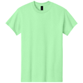 Mint Green front - Gildan Heavy Cotton 100% Cotton T-Shirt