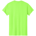 Neon Green back - Gildan Heavy Cotton 100% Cotton T-Shirt