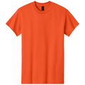 Orange front - Gildan Heavy Cotton 100% Cotton T-Shirt