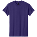 Purple front - Gildan Heavy Cotton 100% Cotton T-Shirt