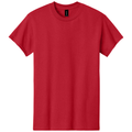 Red front - Gildan Heavy Cotton 100% Cotton T-Shirt