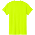 Safety Green back - Gildan Heavy Cotton 100% Cotton T-Shirt