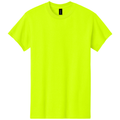 Safety Green front - Gildan Heavy Cotton 100% Cotton T-Shirt