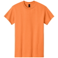 Tangerine front - Gildan Heavy Cotton 100% Cotton T-Shirt