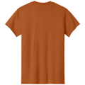 Texas Orange back - Gildan Heavy Cotton 100% Cotton T-Shirt