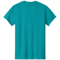Tropical Blue back - Gildan Heavy Cotton 100% Cotton T-Shirt