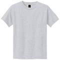 Ash front - Gildan Youth Heavy Cotton 100% Cotton T-Shirt