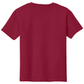 Cardinal Red back - Gildan Youth Heavy Cotton 100% Cotton T-Shirt