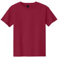 Cardinal Red front - Gildan Youth Heavy Cotton 100% Cotton T-Shirt