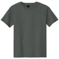 Charcoal front - Gildan Youth Heavy Cotton 100% Cotton T-Shirt