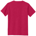 Heather Red back - Gildan Youth Heavy Cotton 100% Cotton T-Shirt