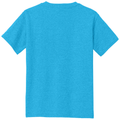 Heather Sapphire back - Gildan Youth Heavy Cotton 100% Cotton T-Shirt