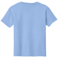 Light Blue back - Gildan Youth Heavy Cotton 100% Cotton T-Shirt