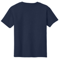 Navy back - Gildan Youth Heavy Cotton 100% Cotton T-Shirt