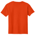 Orange back - Gildan Youth Heavy Cotton 100% Cotton T-Shirt