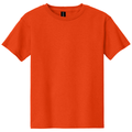 Orange front - Gildan Youth Heavy Cotton 100% Cotton T-Shirt
