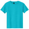 Tropical Blue front - Gildan Youth Heavy Cotton 100% Cotton T-Shirt