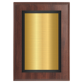 Cherry Two-Toned Full Plate Plaque with Black Background