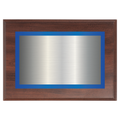 Cherry Two-Toned Full Plate Plaque with Blue Background