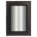 Black Two-Toned Full Plate Plaque with Black Background
