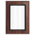 Cherry Two-Toned Full Plate Plaque with Black Background