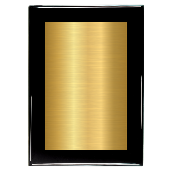 Black Piano Full Plate Plaque