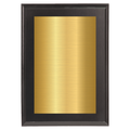 Black Full Plate Plaque