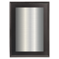 Black Full Plate Plaque