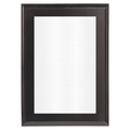 Black Full Plate Plaque