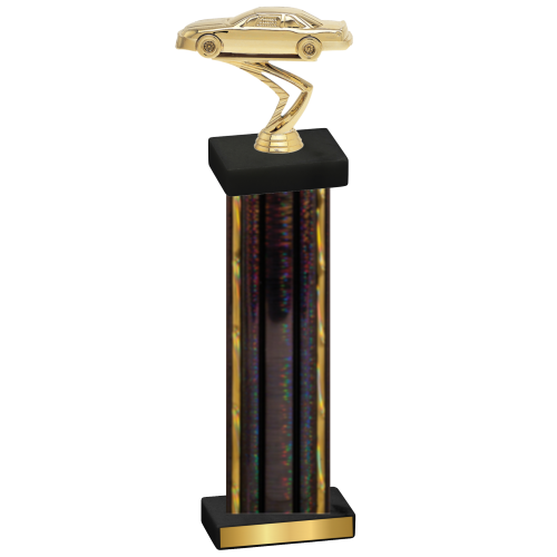 Single Black Glacier Cars Trophy