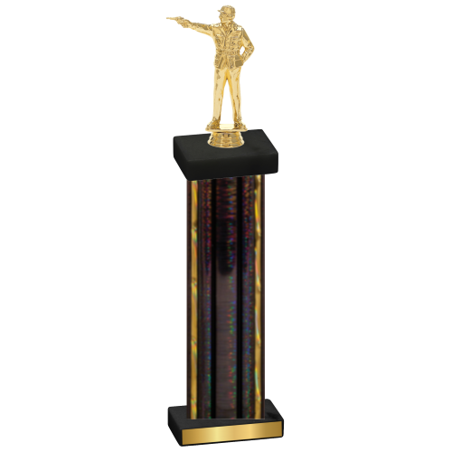 Single Black Glacier Shooter Trophy